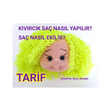 Regran Ed From Merve Toys Design Kivircik Sac Nasil Yapilir Ben Kendi Kullandigim Teknigi Paylasiyorum Oncelikle Ipim Kartopu Flora Amigurumi Toys Ayicik