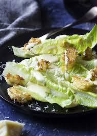 Olive Oil Fried Croutons Just A Little Bit Of Bacon Recipe Caesar Salad Recipe Classic Caesar Salad Salad Recipes