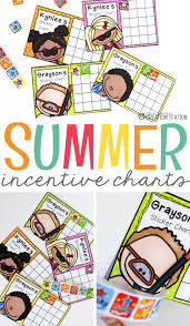 summer incentive charts mrs jones creation station