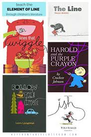 Art Books For Kids Teach The Elements Of Art Through Books The Kitchen Table Classroom Art Books For Kids Kindergarten Art Lessons Line Art Lesson
