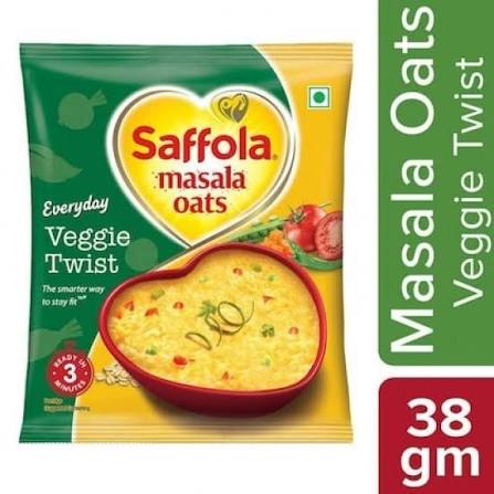 Saffola Veggie Twist Instant Masala Oats