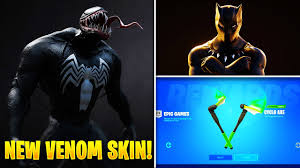 New leaked venom black panther skin, free rewards, & more! New Leaked Venom Black Panther Skin Free Rewards More Fortnite 14 10 News Youtube