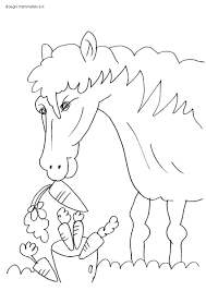 Disegno Da Colorare Per Bambini Il Cavallo Disegni Mammafelice