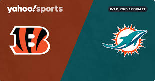 Cincinnati Bengals @ Miami Dolphins: Live game updates, stats 