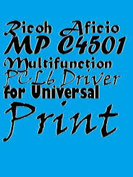 I am trying my best to collect drivers of all brand laptop and desktop and post them in this blog. Ricoh Aficio Mp C4501 Multifunction Pcl6 Driver For Universal Print Filesbear