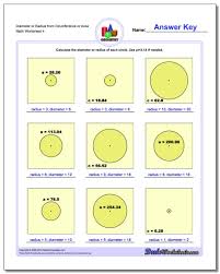 circles diameter and radius