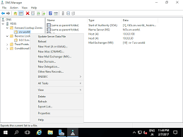 The 'canonical name' (cname) record is used in lieu of an a record , when a domain or subdomain is an alias of another domain. Windows Server 2016 Dns Server Add Cname Record Server World