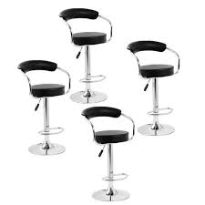 Magasin de chaise de cuisine was last modified: Coolmall Magasin 4x Tabourets De Bar Ajuster Tabouret De Bar Design Chaise De Bar Noir Cdiscount Maison
