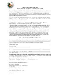Forms received by the 15th of the month can have the current month's bill deducted. Https Henrico Us Assets Directpmtauth3 Pdf