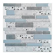 You'd never guess these are peel and stick tiles. Self Stick Wall Tiles Pack 10 3d Peel Decorative Home Bathroom Backsplash Tiles For Sale Online Ebay