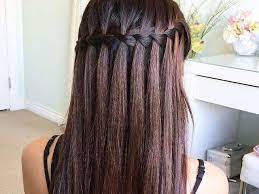 أسهل تسريحات شعر للبنات للمدرسة hair hair styles designer anarkali dresses