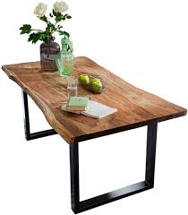 Cette table ronde en métal noir est idéale pour un intérieur moderne au design industriel. Table De Salle A Manger 160 X 85 Cm Tische Co Acacia Metal Noir Sb Meubles Discount