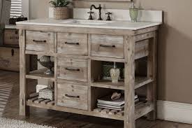 Boasting superior designs and unparalleled style, these spanish bathroom vanity leave no stoned unturned to enhance the Bathroom Vanities Rustic Look Layjao