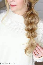 Pull Through Side Braid Missy Sue Braids For Thin Hair Long Hair Styles Side Braids For Long Hair