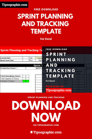 Sprint Planning And Tracking Template For Excel Free Download Tipsographic Agile Project Management Templates Project Management Templates How To Plan