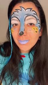 Pintura Facial do Sonic com Panqueca