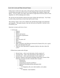 Maybe you would like to learn more about one of these? Lab Life Cycles And Plant Cells And Tissues