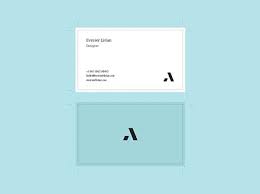 Collection of most popular forms in a given sphere. Free Business Card Template Ai