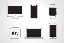 Apple Device Icons Vectors Apple Mac Mini Mini Apple
