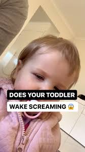 Follow @thesleepylittlebubs for more baby sleep tips!, If your toddler is  waking up screaming, they could be having a parasomnia, AKA nightmare or  night terror 🌙, These are just two types of ...