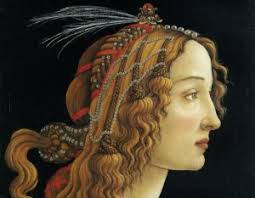 La historia de amor más bonita de la época del #renacimiento en italia. Simonetta Vespucci La Diosa Florentina Manifiesto De Arte