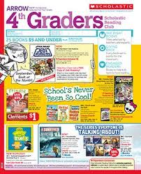 The September 2013 4th Graders Flyer Of The Scholastic Reading Club Reading Club Scholastic Childrens Books