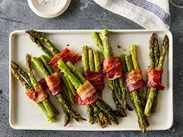 Bacon Wrapped Asparagus Roasted Asparagus Is A Simple And Delicious Side That Goes With Almost Any Main Dish Bacon Wrapped Asparagus Recipes Asparagus Recipe