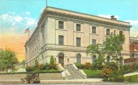 Bangor City Hall Old Post Office Maine Postcard Bangor