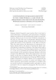 Sebelum kalian download evil life, pastikan lebih dulu smartphone android yang kalian gunakan memiliki versi 4.1+. Pdf Contestation Of Religious Identity In The Cyber World A Case Study Of Arrahmah Com And Voa Islam Dealing With Religious Others On Facebook