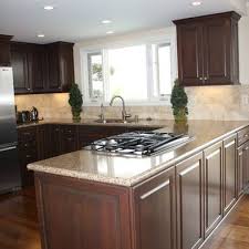 Minus The Tile Backslash This Is What My Kitchen Will Look Like Mahogany Kitchen Kitchen Backsplash Tile Designs Kitchen Remodel