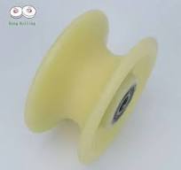 4 inch sliding U-grooved nylon roller,U-groove diameter 30mm,Transmission  wheel, limit wheel, guide wheel,double bearing 6201RS - AliExpress 13