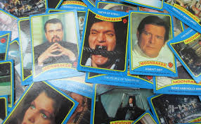 Very rare mego james bond moonraker jaws reproduction box replicaboxes. World Collectors Net James Bond 007 Moonraker Topps Trading Cards Price Guide