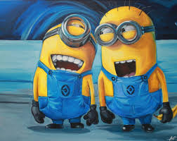 Painting Minions Despicable Me Acrylic On Canvas Minion Painting Minion Art Minion Drawing