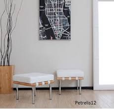 Modern faux leather ottoman is not just a soft chair for placing legs, it is a whole number of various models and colors! Modern White Leather Ottoman Set Of 2 Amazon In Home Kitchen