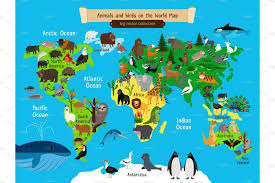 Official mapquest website, find driving directions, maps, live traffic updates and road conditions. World Map Animals Europe And Asia South And North America Australia And Africa Animals Map Vector Illustration Asia Map Africa Animals Illustrated Map
