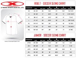 sizing charts