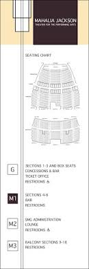 48 cogent mahalia jackson seating chart