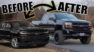 Lift kit brands for chevy. 2018 Chevy Silverado Full Lift Kit Build In 1 Day Youtube
