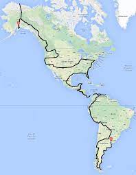 Route Great American Trek Road Trip Map Bike Trips Road Trip With Kids