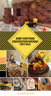 3rd Birthday Theme Ideas For Boy Dump Everything It S Jack S 3rd Birthday Posted Fete Construction Birthday Parties Construction Theme Party Construction Theme Birthday Party