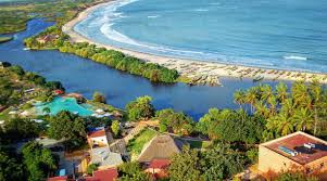 It's a great day at white point. The White Sands Beach Resort Viewghana
