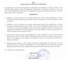 The current minister is besa shahini. Ministria E Arsimit Njoftim Te Rendesishem Ne Keto Data Rifillon Mesimi