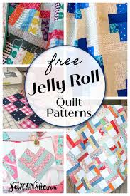 Try small quilt and quilt block patterns when you need a quilt for a gift, for home decor, a little cri. Fast And Easy Free Jelly Roll Quilt Patterns Sewcanshe Free Sewing Patterns Tutorials
