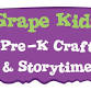 Pre-K Craft & Storytime – Grape Kids Class event in Hickory, NC