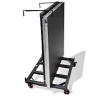 ProX Rolling Vertical Storage Cart for 4'W Stage Decks