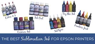 the best sublimation ink for epson printers a comparison