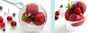 Glace Fruits Rouges Glace Fraise Framboise Cerise Recette Fruits Patisserie