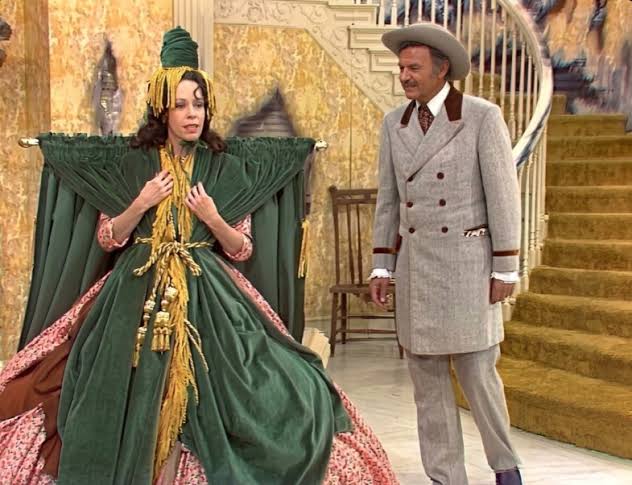 Went with the Wind!" comedy sketch with Harvey Korman from the The Carol  Burnett Show in 1976 Video clip in first comment