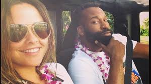 Photo : Isabella Brewster et Baron Davis, photo publiée sur le compte  Instagram d'Isabella Brewster le 28 mai 2014
