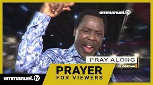 Right now, as this clip is playing, pray along and be. Receive A Free Heart Viewers Prayer With T B Joshua Emmanuel Tv
